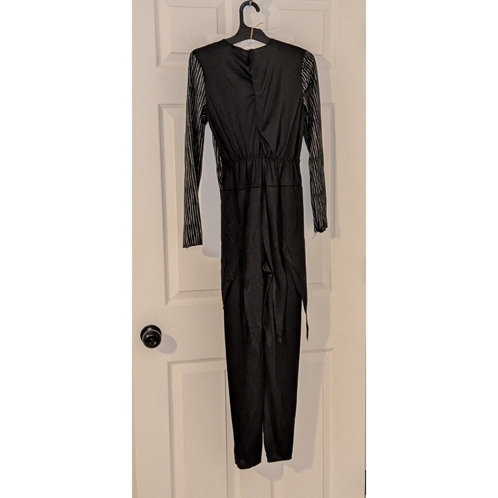 Disney Jack Skellington Nightmare‎ Before Christmas Costume Boys Large 10-12 NEW - Picture 7 of 9
